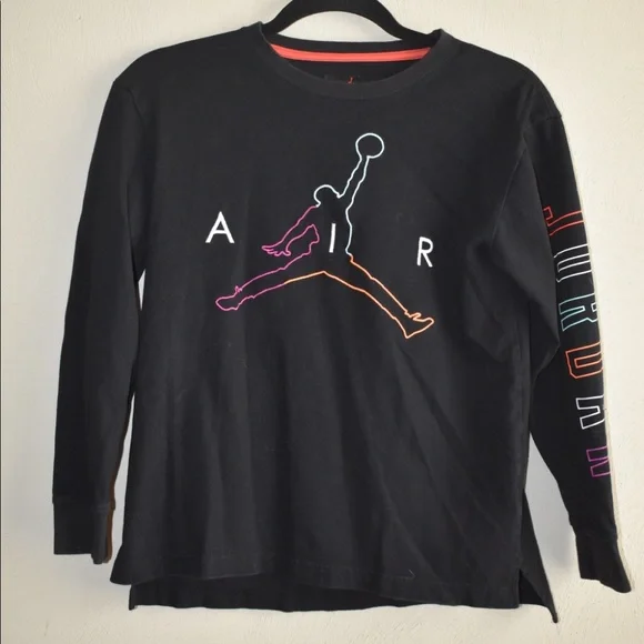 Jordan Embroidered Baby Long Sleeve Tee - Picture 2 of 10